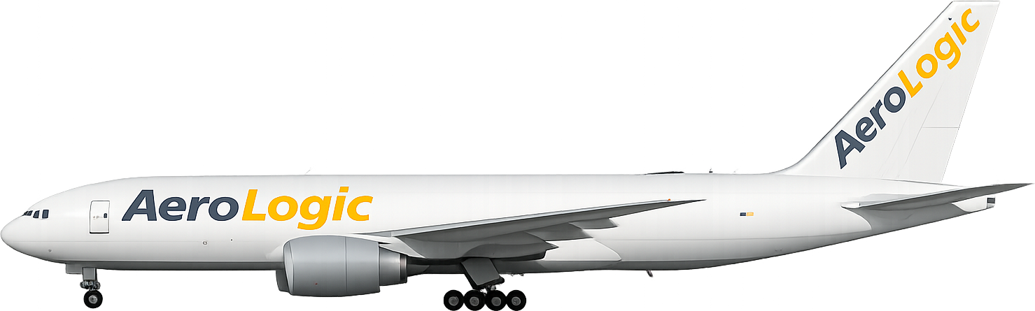 Boeing 777F side view